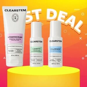 CLEARSTEM Blackhead Dissolver Trio set NEW

Perfect gift for Valentine day